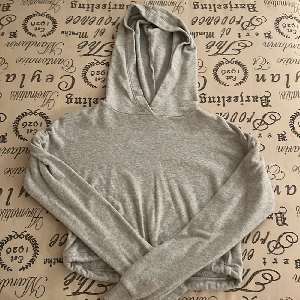 cropped hoodie- womans XS